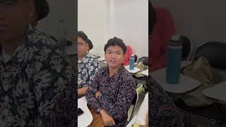 Gen Z dipengaruhi Adat dan Suku Orangtuanya students fyp foryou adat best love like share [upl. by Ttoille]