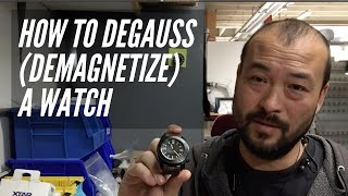 How to Degauss Demagnetize an Automatic Watch [upl. by Scherle]