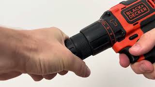 How to Use Black amp Decker Drill for Beginners [upl. by Htiel]