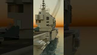 Indian vikrant ship ⚓🚢 vikrant shipnavyindia facts lightroom animation [upl. by Nueoht]