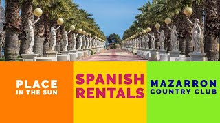 Spanish Rentals Mazarron Country Club mazarroncountryclub expatinmazarron [upl. by Ydollem]