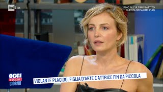 Violante Placido la passione e il talento per la musica  Oggi è un altro giorno 23092021 [upl. by Mackie]