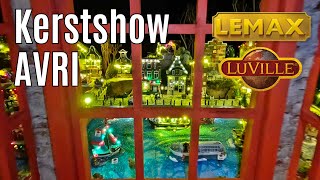 Lemax Kerstshow tuincentrum AVRI ⭐⭐⭐⭐⭐ 2024 [upl. by Lucilia]