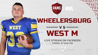 Wheelersburg vs West Muskingum [upl. by Neeven425]