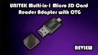 UNITEK Multi in 1 Micro SD Card Reader Adapter with OTG Review [upl. by Harwill984]