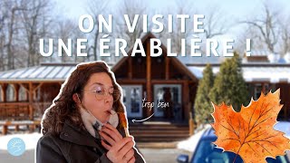 TRADITION QUEBECOISE  LA CABANE A SUCRE  Vlog Canada 3 [upl. by Mylan]