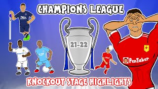 🏆UCL KNOCKOUT STAGE HIGHLIGHTS🏆 20212022 UEFA Champions League Best Games and Top Goals [upl. by Airdnat]