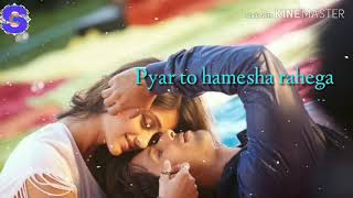 Yeh zameen aasman yeh sadi yeh jahan  Love song  WhatsApp status clip [upl. by Trelu611]