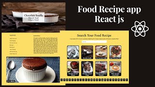 React Js Food Recipe App TheMealDB API  reactrouterdom2022 [upl. by Elisha980]