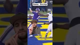 Vikings vs Rams Game Recap  NFL Week 8 nfl rams vikings redzone week8nfl [upl. by Teleya]