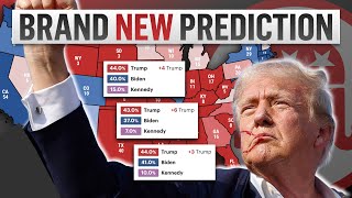 Trump Pulls AHEAD in Wisconsin Pennsylvania on PreConvention Map [upl. by Anele]