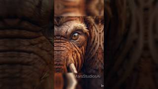 Reviving the Mammoth From Fossil to Life  AI Generated Story aianimation aishorts mammoth [upl. by Short]