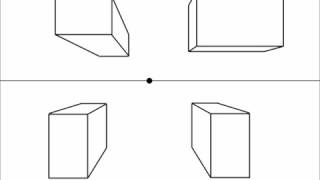 Prospettiva Centrale 1 CUBI e SOLIDI  CENTRAL PERSPECTIVE [upl. by Iy]