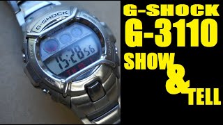 Casio G Shock G3110 Show and Tell A Trip Down Memory Lane [upl. by Salzhauer]