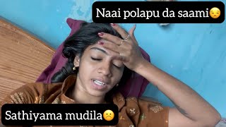 Naai polapu da saami😒… sathiyama mudila☹️… kanisakthi interview✨…kanisakthiinterview kanivlog [upl. by Ednarb]