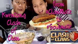 Lechon Kawali Sotanghon soup Mukbang Usapang Pagibig [upl. by Giarla]