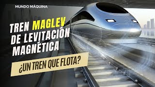 El TREN que FLOTA  Levitación EMS vs EDS  MAGLEV [upl. by Ymme710]