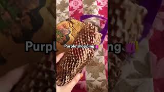 Purple shopping 🛍️ skincare beauty heenapack sunscreen mamaearth [upl. by Airotal151]