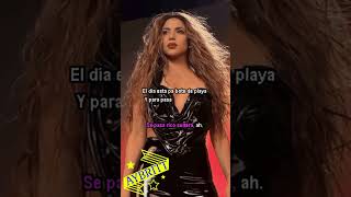 🥰​💥 Soltera ​❗ LETRA ​❗ Shakira ​❗ Aybritt Lyrics shorts 🥰​💥 [upl. by Manup]