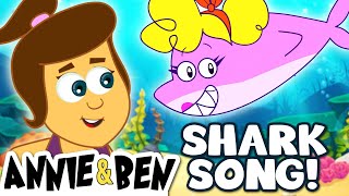 Baby Shark REMIX 🦈 Baby Shark Song and More  Kids Songs and Nursery Rhymes by Annie and Ben [upl. by Acinomahs]