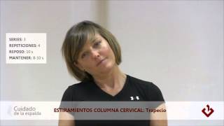 Estiramientos Columna Cervical [upl. by Elfie927]