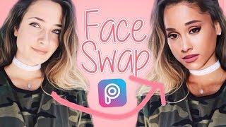 How to do a Faceswap Using PicsArt [upl. by Ecirtra]