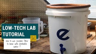 🇫🇷🇬🇧 How to get safe drinking water for 20   Ceramic water filter  Tutorial [upl. by Sorcha]