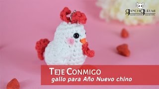 Gallo a ganchillo 🎉 ¡Feliz año del gallo 🐔  Año Nuevo chino [upl. by Seka]