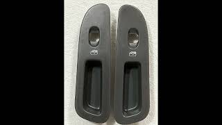 Mega Cab Rear Door Window Switch Bezel Replacement Update 3 [upl. by Dagley]