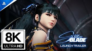 Stellar Blade  Launch Trailer 8K Remastered [upl. by Milstone]