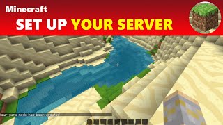 Minecraft How To Set Up Your Own Server Version 188 [upl. by Aisac]