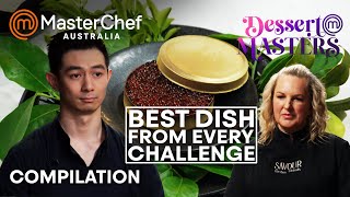 Best Dish From Every Challenge Part 2  MasterChef Australia Dessert Masters  MasterChef World [upl. by Aicnelav]