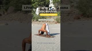 4 asanas for better hair growth yoga motivation yogaculture yogaposes yogicculture yogasanas [upl. by Florri]