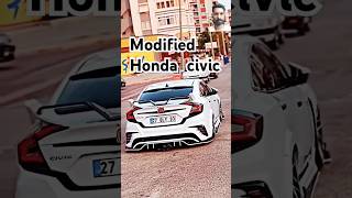 Modified Honda civic  🚗 hondacivic honda trending viralshort [upl. by Zaremski108]