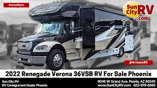 2022 Renegade Verona 36VSB RV For Sale Phoenix  Sun City RV Consignment Dealer [upl. by Aratihc631]