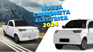 NUEVA CAMIONETA ELÉCTRICA PICK UP EN MEXICO [upl. by Adnik]