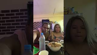 Pinoy vs Nigeria eatsomethingthatmakesyouhappy duetwithus food [upl. by Ahpla]