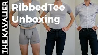 Unboxing RibbedTee Shirts amp Boxer Briefs  Premium American Made Undergarments [upl. by Ecirtel]