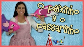 O peixinho e o passarinho  Varal de Histórias [upl. by Lian]