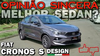 Fiat Cronos SDesign 13  É o melhor sedan do mercado Consumo desempenho problemas e Preço [upl. by Compte]