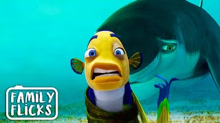 Oscar Gets Kidnapped  Shark Tale 2004  Family Flicks [upl. by Dygall]