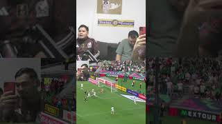 Falla de Santi Giménez seleccionargentina seleccionmexicana santigiménez ligamx apg10 [upl. by Also998]