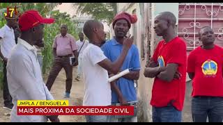 JMPLA BENGUELA MAIS PROXIMA DA SOCIEDADE CIVIL [upl. by Ardnahc6]