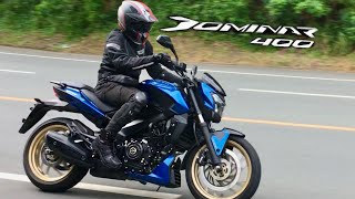 DOMINAR 400  REVIEW BUDGET BIGBIKE [upl. by Gonnella]