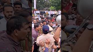 😭Police vs Imtiaz Jaleel ♥️shorts इम्तियाज जलील का पुलिस वालों से झगड़ा mumbai ❌❌❌trending [upl. by Enitsej]