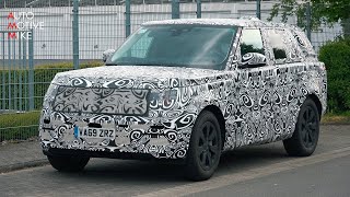 2022 LAND ROVER RANGE ROVER TESTING AT THE NÜRBURGRING [upl. by Rimisac]