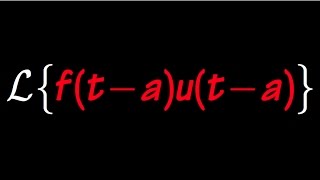 Laplace transform of ftauta the shifted unit step function [upl. by Bela]