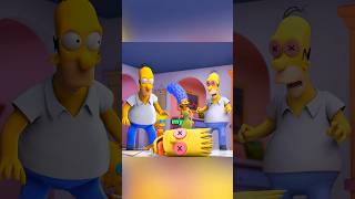 Double Homer One Bart 🤣😂 shorts simpsons [upl. by Akimyt340]