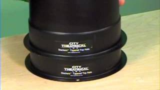 City Theatrical Stackers Tapered Top Hats [upl. by Airahcaz]