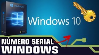 COMO DESCOBRIR O NÚMERO SERIAL DO WINDOWS [upl. by Cindi873]